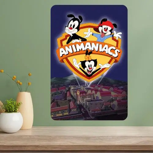 Animaniacs Metal TV Show Poster Sign – Retro Aluminum Wall Art Metal Wall Sign Axl aluminum sign aluminum 40x30cm