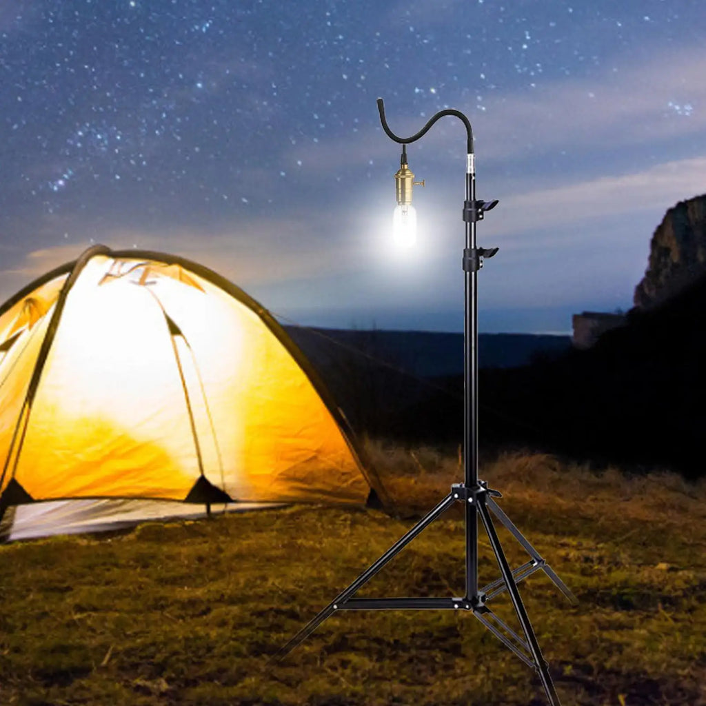 2m Folding Telescoping Tripod Light Stand – Camping & Photo Tripod Light Stand Axl