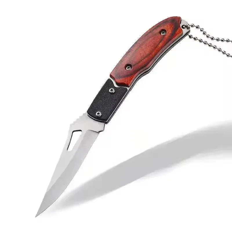 Portable Pocket Folding Knife – Stainless Steel Keychain Tool Pocket Folding Knife Axl