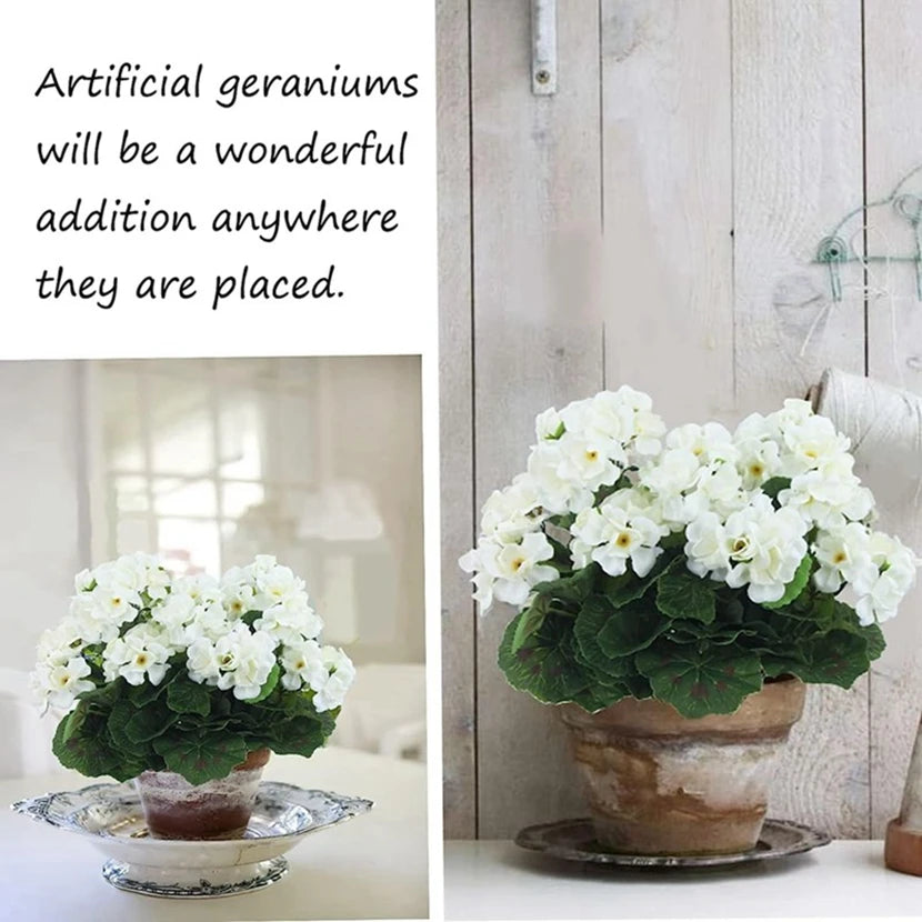 Begonia Artificial Silk Flower Stem – Wedding & Home Decor Artificial Flower Stem Axl