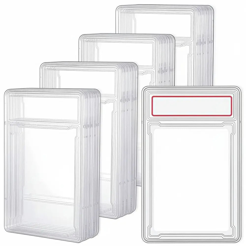 Graded Trading Card Holder Snap Closure Plastic Slab Case Card Slab Holder Axl