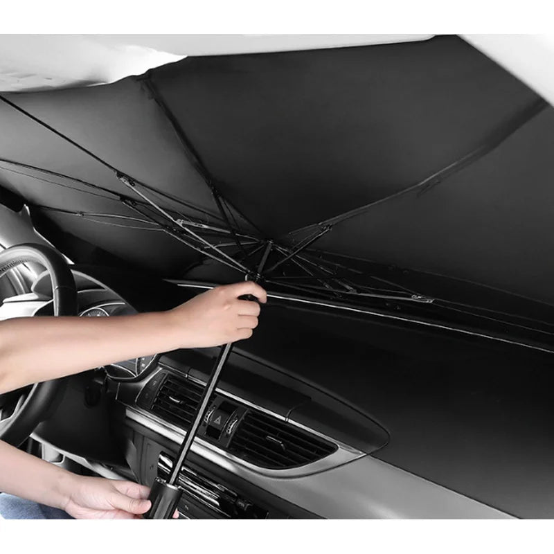 Foldable Car Windshield Sun Shade Umbrella | UV Protection Car Sun Shade Axl