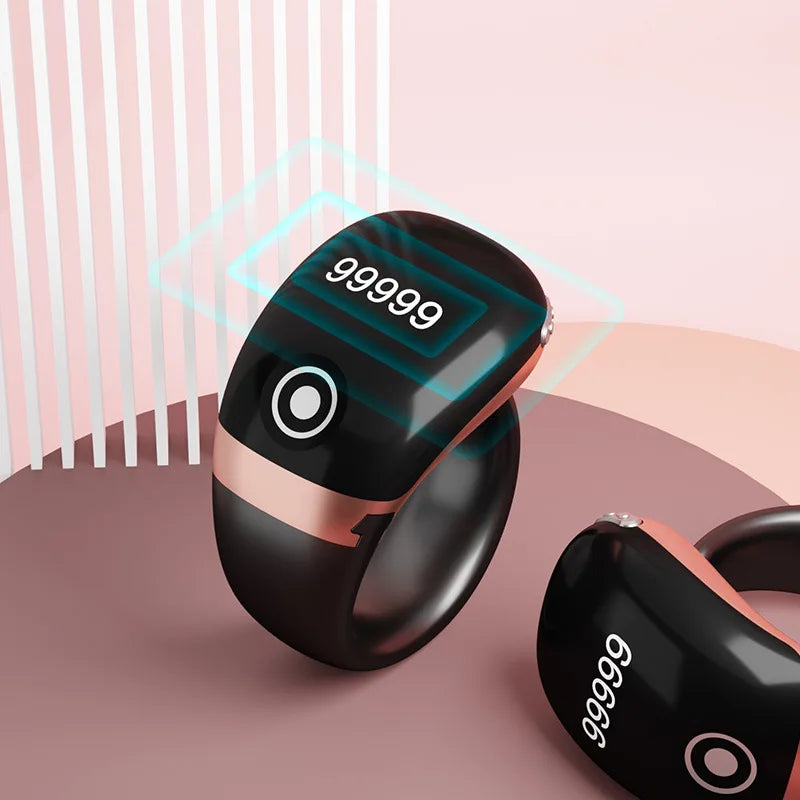 Touch Count Smart Ring – App Counting & Time Reminder Button Smart Counting Ring Axl