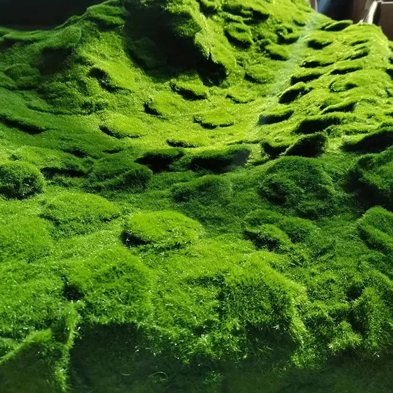 Artificial Moss Mat – Faux Lawn for Bonsai & Micro Landscape Artificial Moss Mat Axl