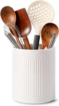 Ceramic Arch Utensil Holder – Farmhouse Kitchen Organizer Utensil Holder Axl 1PCS