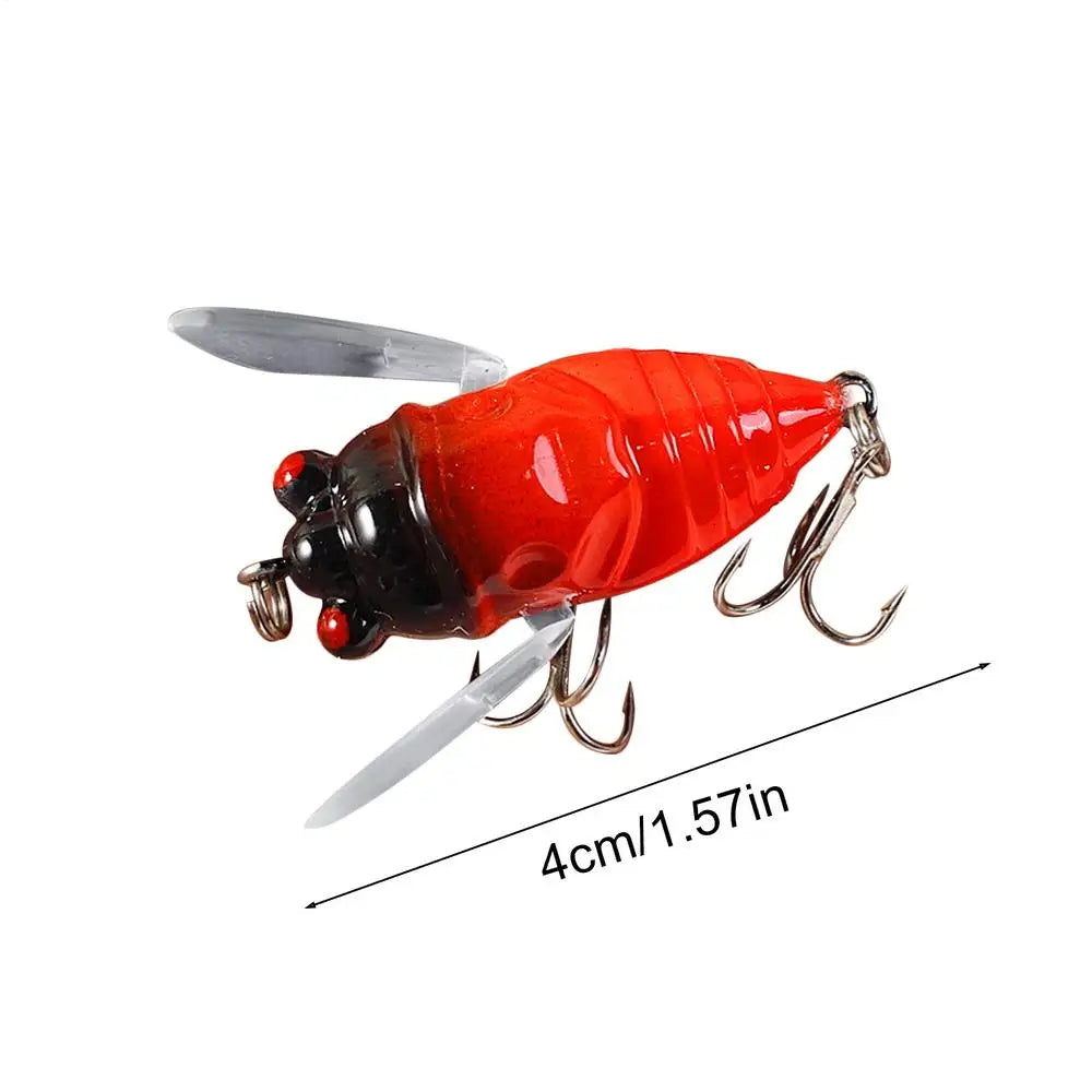 Cicada Topwater Fishing Lure – Hard Bait with Treble Hooks Topwater Fishing Lure Axl 8
