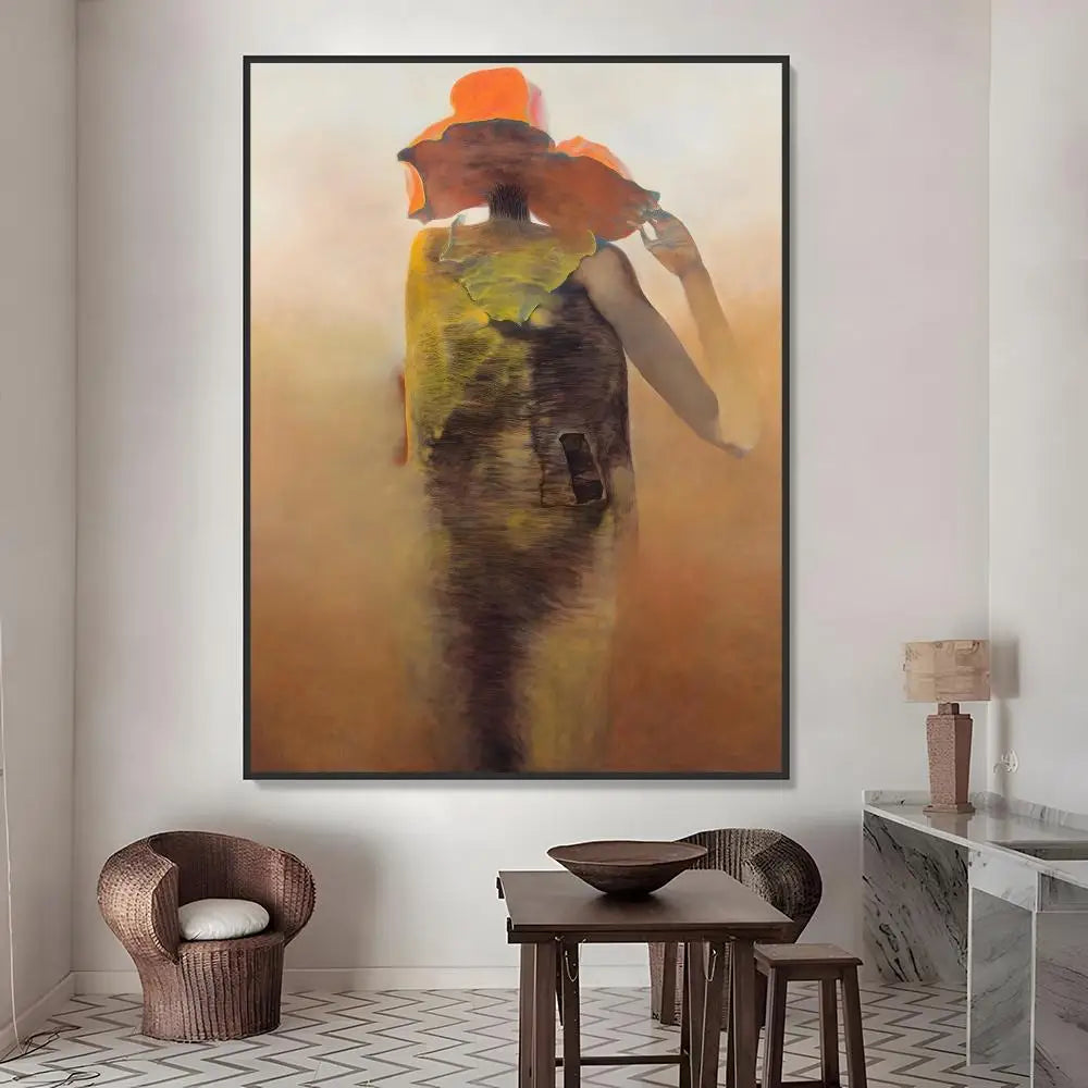 Zdzisław Beksiński Art Stickers – HD Waterproof Wall Decor Art Wall Stickers Axl
