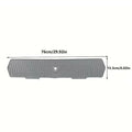 Silicone Sink Faucet Mat – Splash Guard & Countertop Protector Sink Faucet Mat Axl 76cm Gray