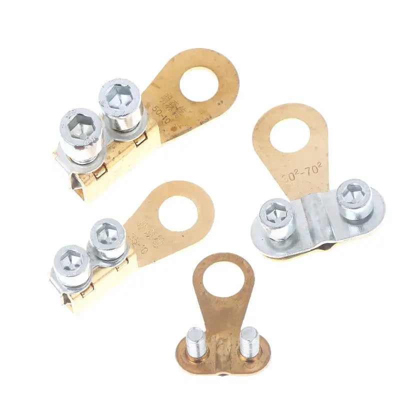 Brass Car Battery Terminal Clamp – Thickened Wire Clip Chuck Battery Terminal Clamp Axl
