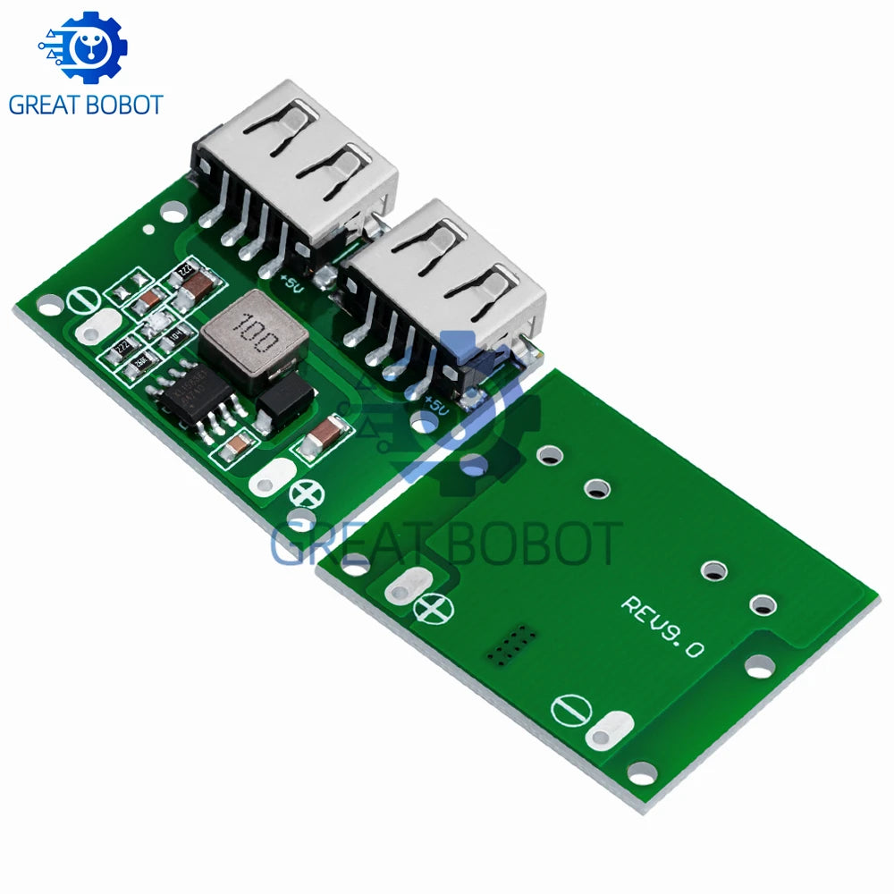 DC-DC Buck Converter 6-24V to 5V 3A Dual USB Step-Down Module Buck Converter Module Axl