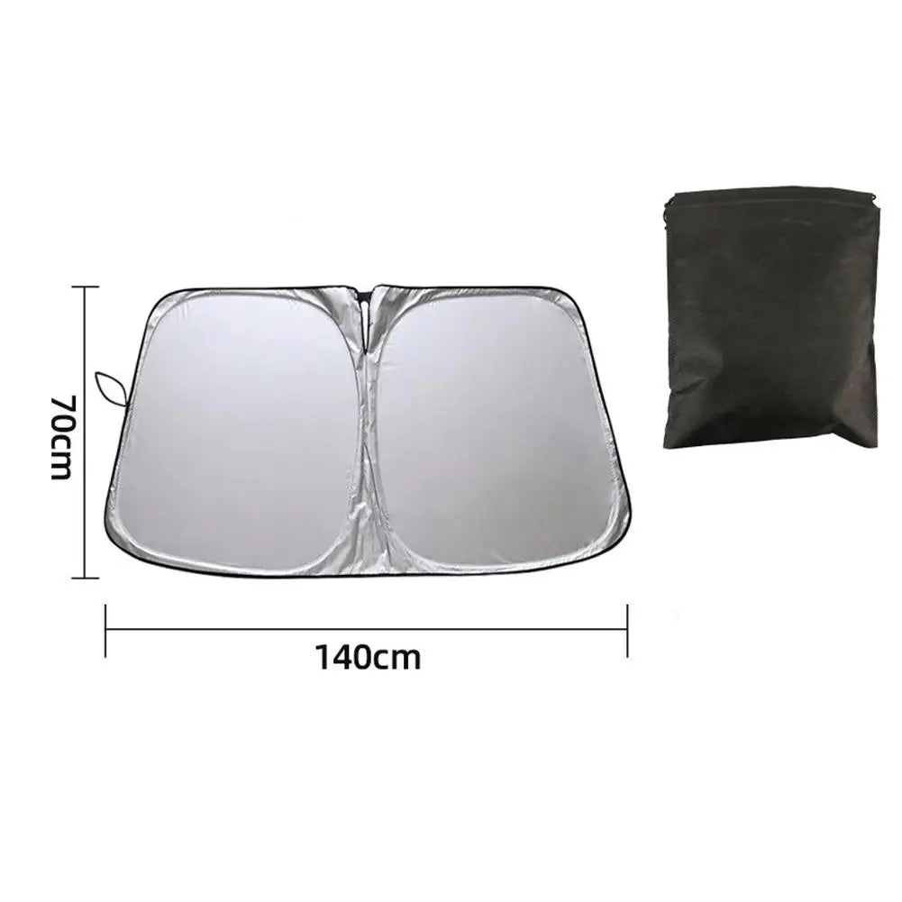 Foldable Car Windshield Sun Shade – UV Block for Cars & SUVs Car Sun Shade Axl B