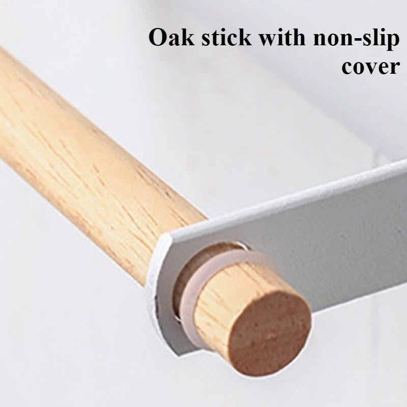 Magnetic Umbrella Stand – Modern Metal & Oak Entryway Rack Umbrella Stand Axl