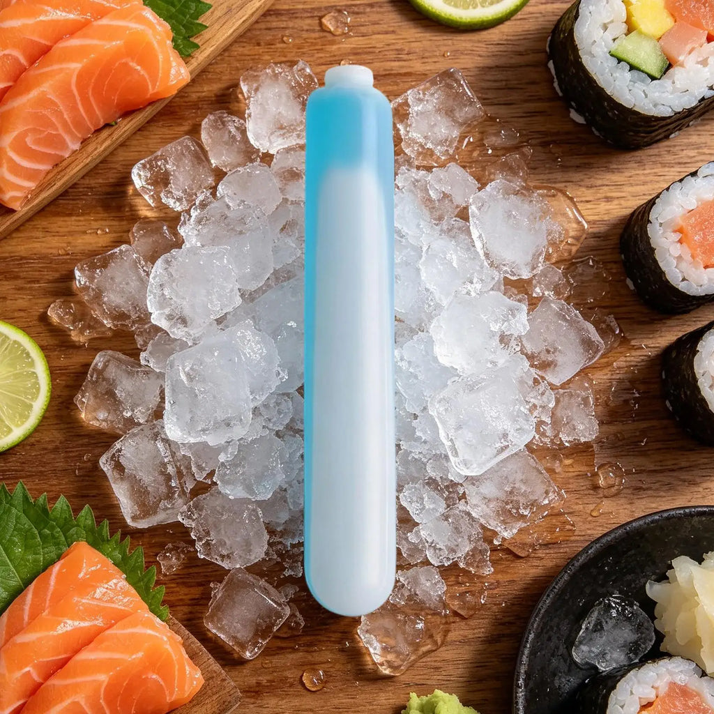 6-Pack Reusable Ice Sticks for Water Bottles & Lunch Boxes Reusable Ice Sticks Axl