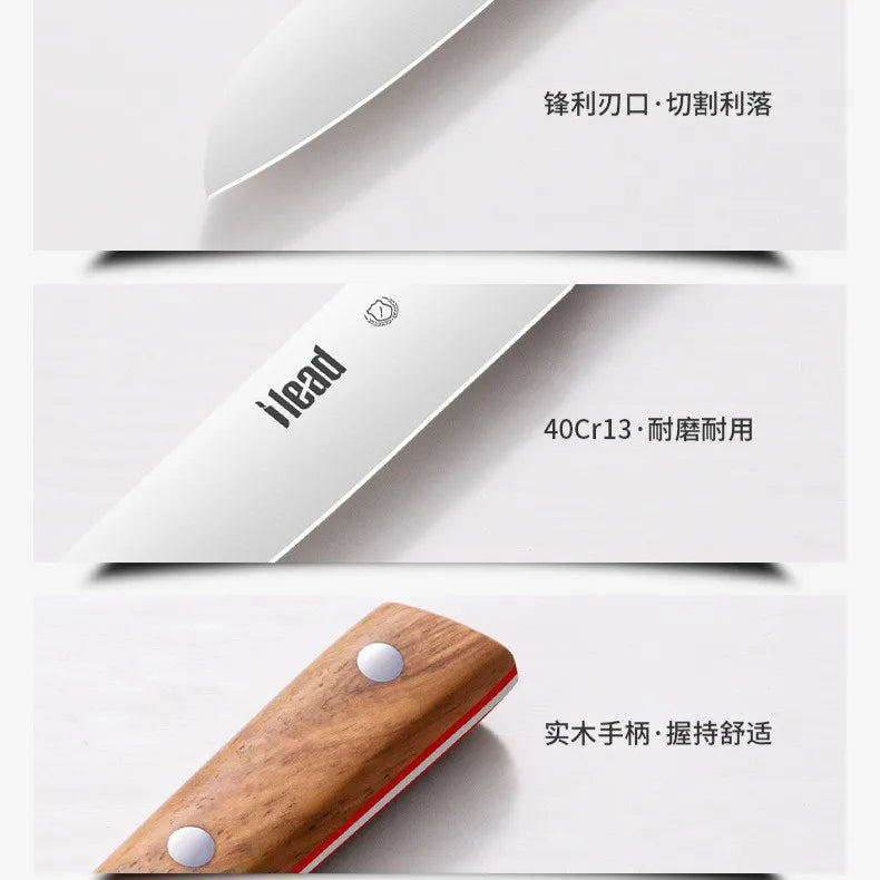 40Cr13 Stainless Steel Paring Knife – Rosewood Handle Fruit Knife Paring Knife Axl