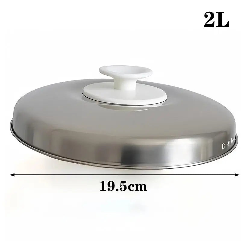 Universal Stainless Steel Rice Cooker Lid – 1.5L to 5L Rice Cooker Lid Axl 195mm