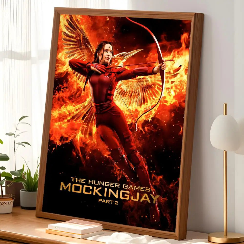Hunger Games HD PVC Wall Art Poster – Self-Stick & Waterproof PVC Wall Poster Axl