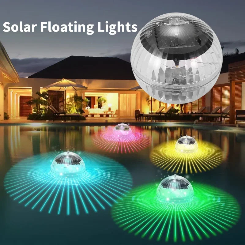 Solar LED Floating Ball Light – Color Changing Pool & Pond Lamp Solar Floating Light Axl