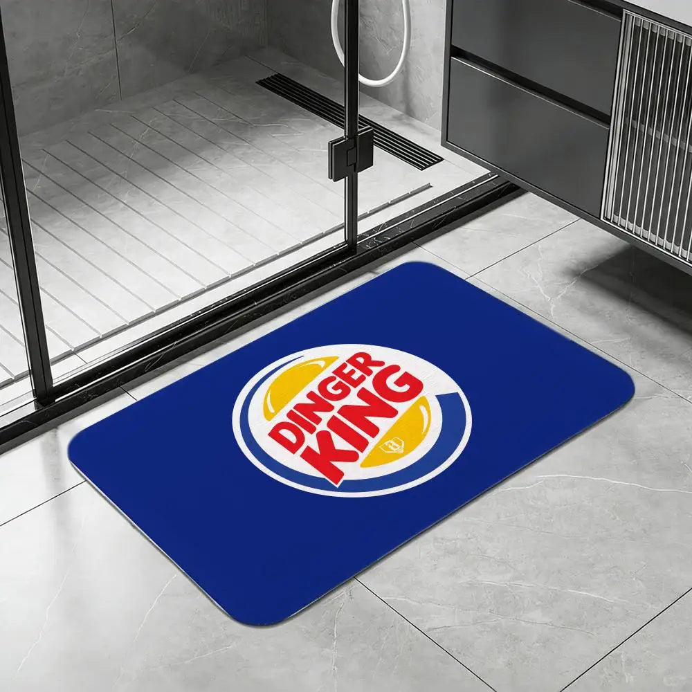 Diatomite Bath Mat – Quick Dry, Anti-Slip, Multi-Use Floor Mat Bath Mat Axl White6 50x80cm