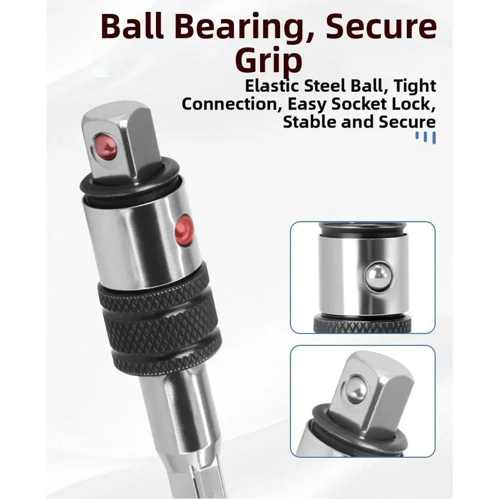 1/4" Hex Shank Drill Bit Extension Rod & Socket Adapter Drill Bit Adapter Axl