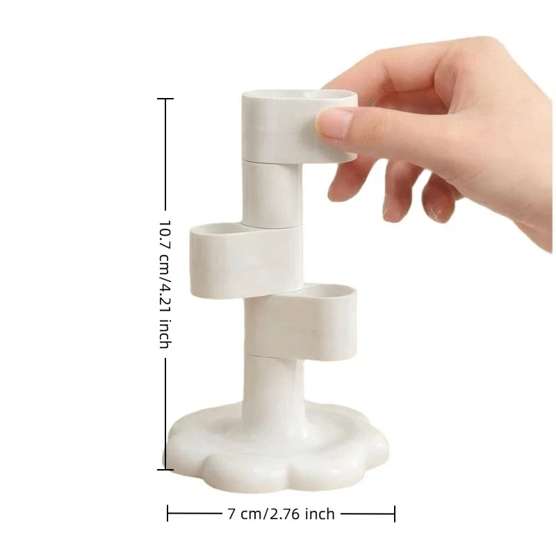 Rotatable Makeup Brush Holder – Cosmetic Organizer Stand Makeup Brush Organizer Axl 1PC