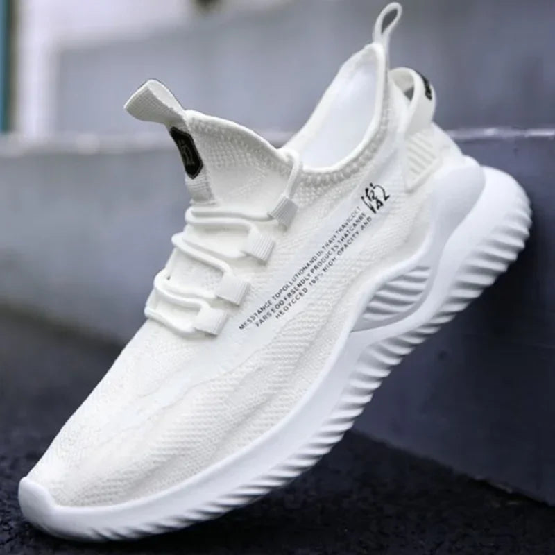 Men's Breathable Tennis Sneakers – Gym, Walking & Running Shoes Men's Tennis Sneakers Axl WHITE 41