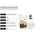 Kintsugi Gold Ceramic Repair Kit – Food Safe Pottery Glue Ceramic Repair Kit Axl 1 set