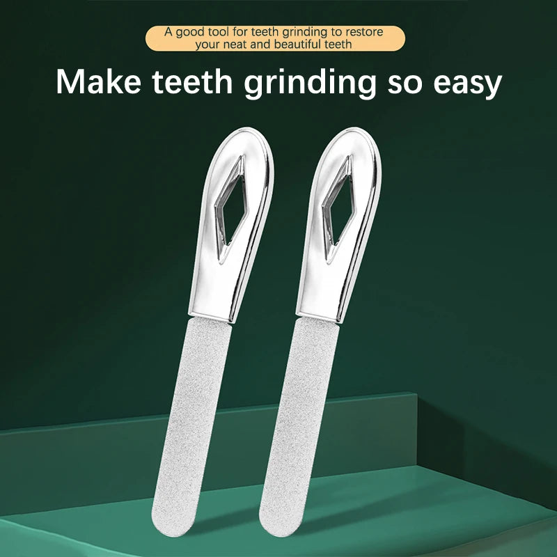 Stainless Steel Teeth File – Double-Sided Dental Sanding Tool Dental Sanding Tool Axl