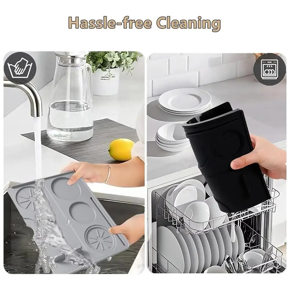 Non-Slip Silicone Espresso Tamping Mat – Food Grade Coffee Pad Espresso Tamping Mat Axl