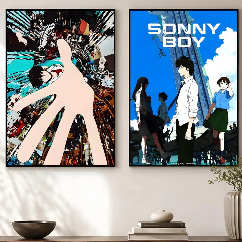 Anime Sonny Boy Wall Poster – Self-Adhesive Waterproof Art Anime Wall Poster Axl