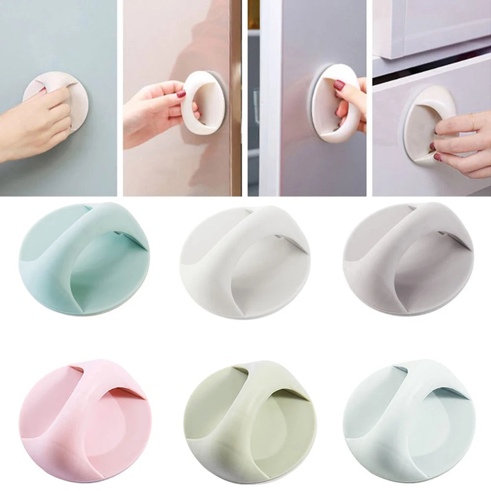 Self-Adhesive Round Door Knobs – Multipurpose Furniture Pulls Adhesive Furniture Knob Axl