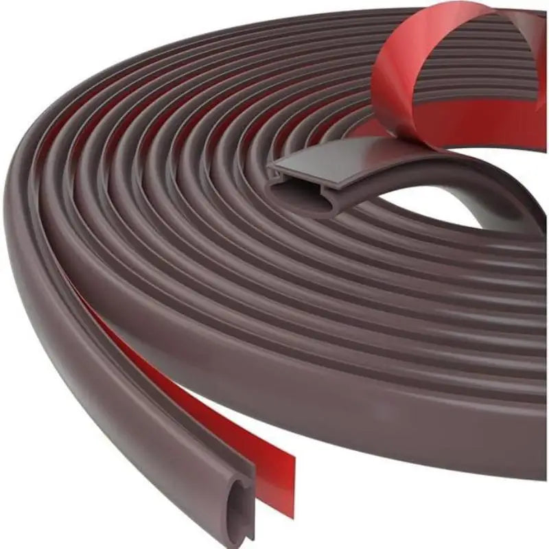Self-Adhesive Door Window Weatherstrip Seal 10x6mm 6M Roll Door Weatherstrip Seal Axl A3