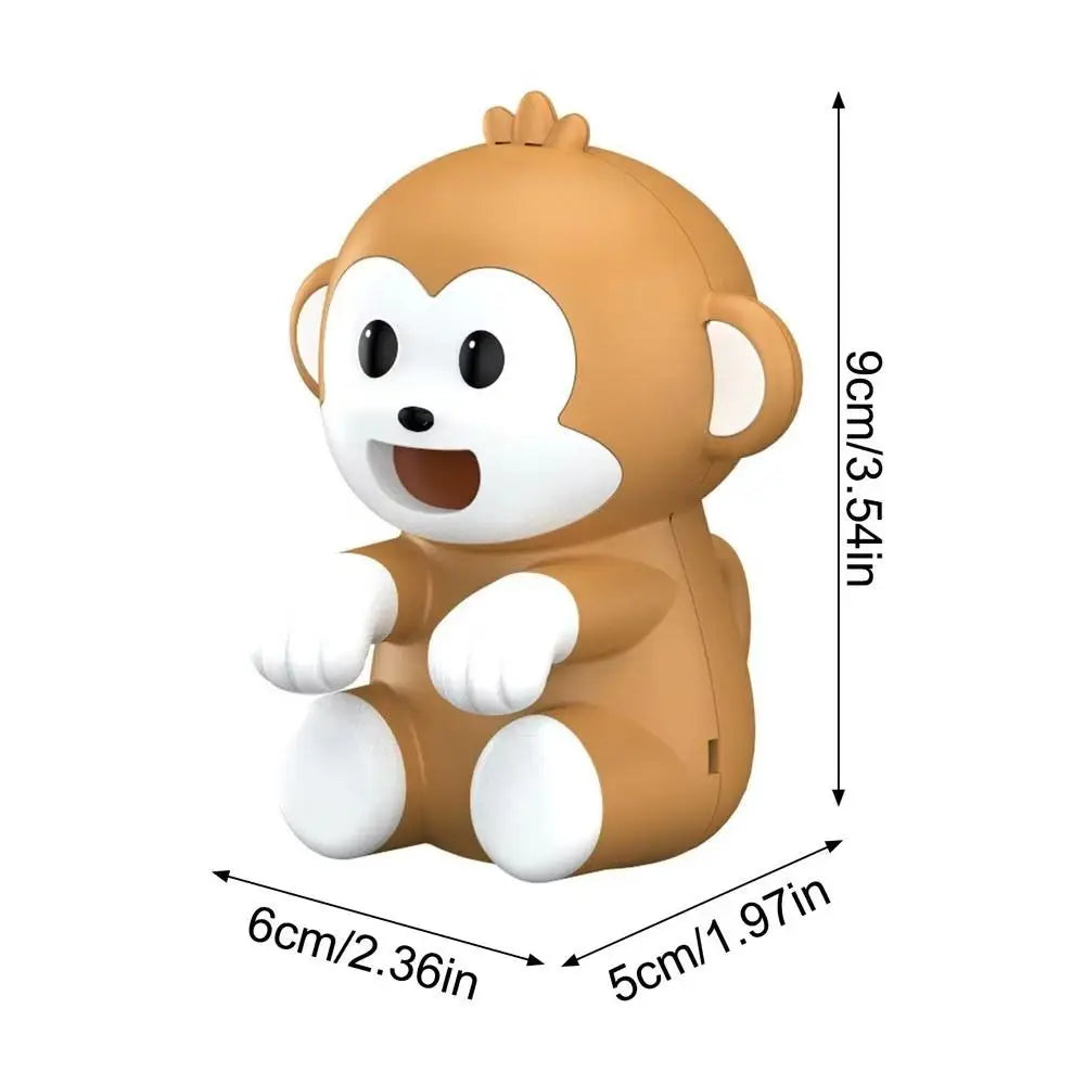 Cartoon Monkey Portable Food Cooling Fan – USB Rechargeable Baby Food Cooling Fan Axl