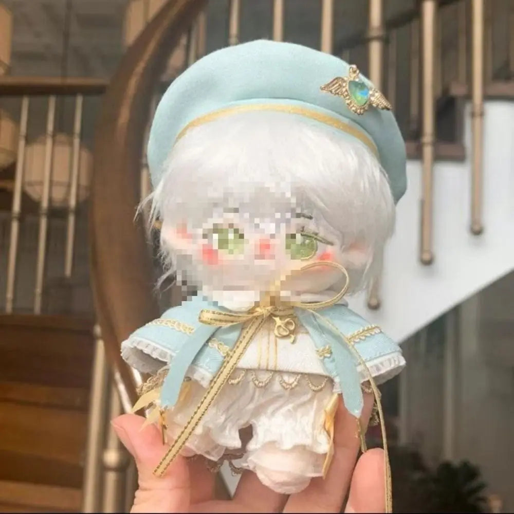 4-Piece 10cm Doll Clothes Set – Dress, Hat & Cape Outfit Doll Clothes Set Axl