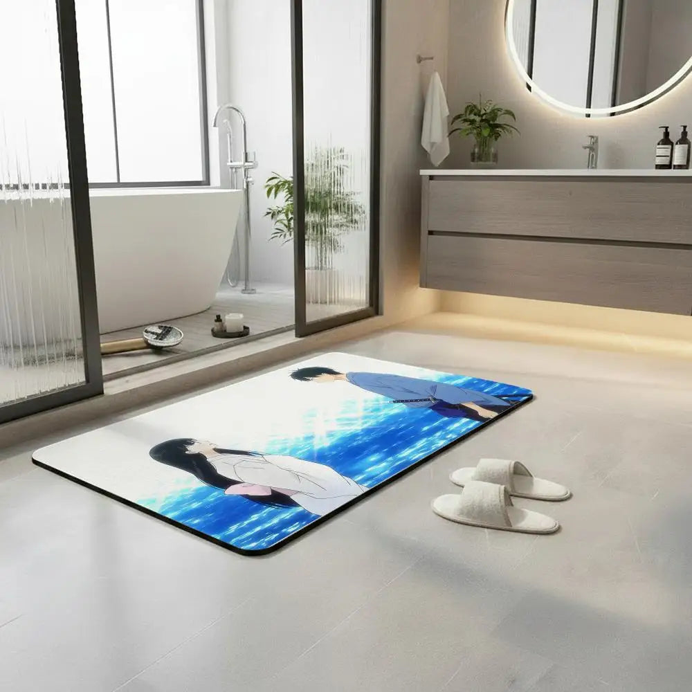 Diatomite Bath Mat – Quick Dry, Non-Slip & Absorbent Floor Mat Diatomite Bath Mat Axl