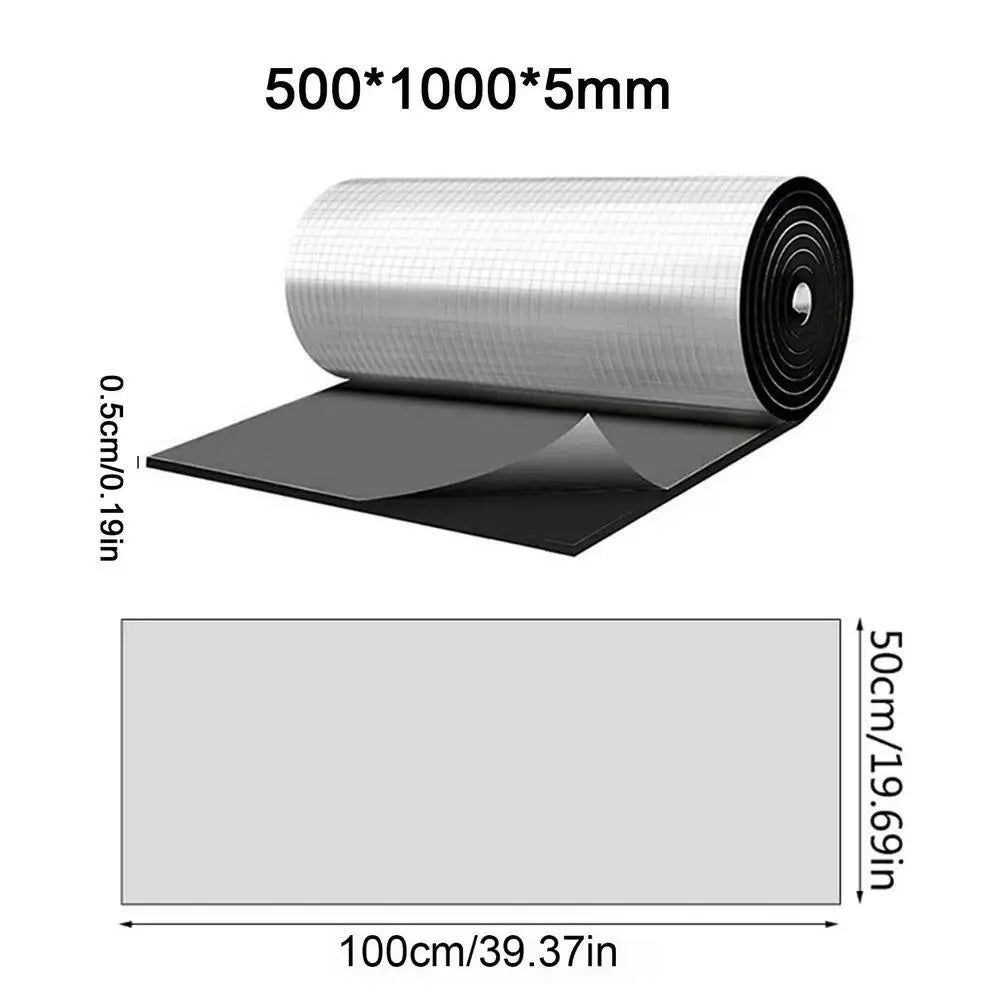 Car Soundproofing Mat – Closed Cell Foam Thermal Noise Insulation Car Insulation Mat Axl 5MM