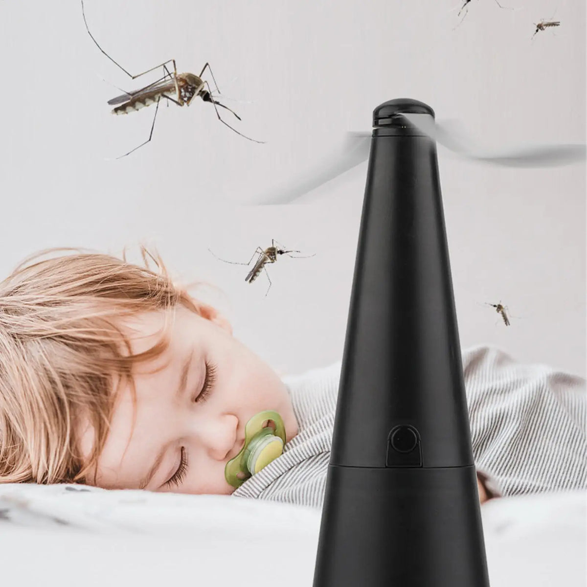USB Fly Repellent Fan for Tables – Outdoor Food Protection Fly Repellent Fan Axl