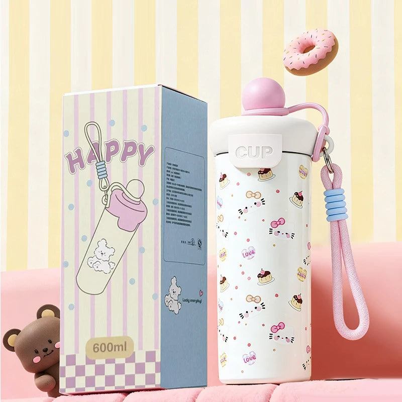 Cartoon Insulated Water Bottle – 316 Stainless Steel Vacuum Cup Insulated Water Bottle Axl