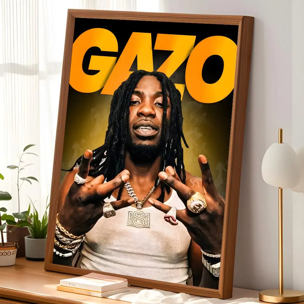 G-Gazo Singer HD PVC Self-Stick Wall Art Poster | Waterproof Wall Art Poster Axl