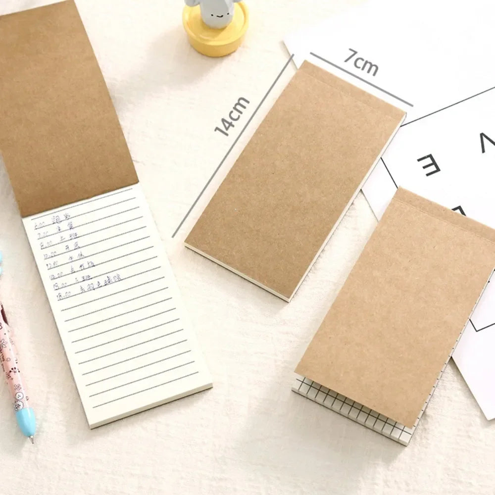 Pocket Kraft Paper Memo Pad – To-Do List & Notepad, 50 Pages Pocket Memo Pad Axl