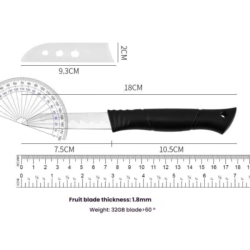 3-Inch Damascus Paring Knife – 67-Layer VG10 Steel Core Damascus Paring Knife Axl