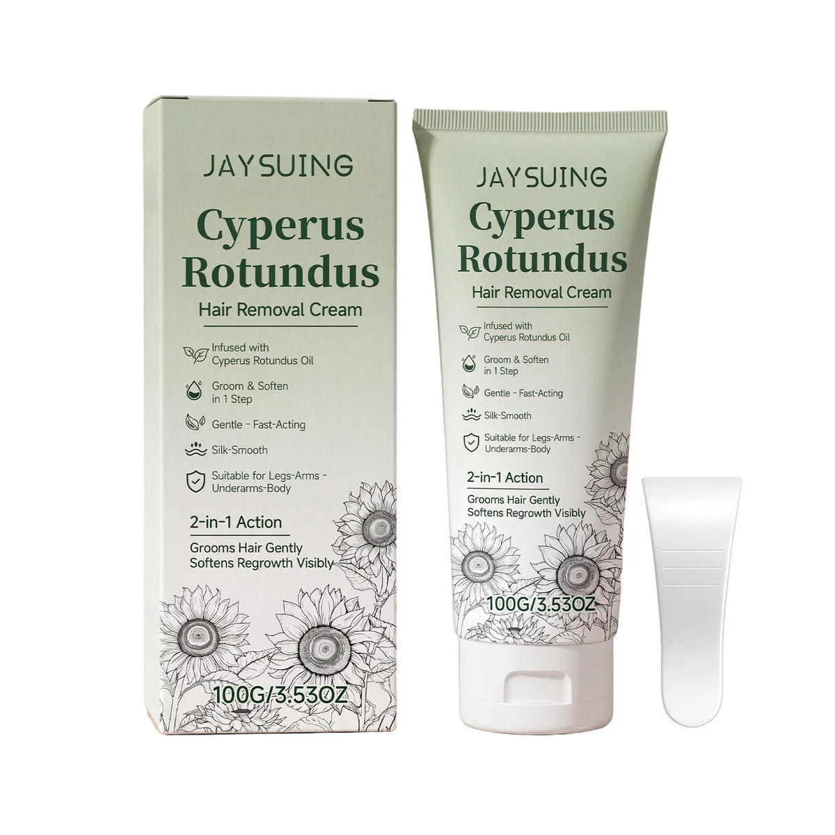 Cyperus Rotundus Hair Removal Cream – Gentle Depilatory 100g Hair Removal Cream Axl 100g