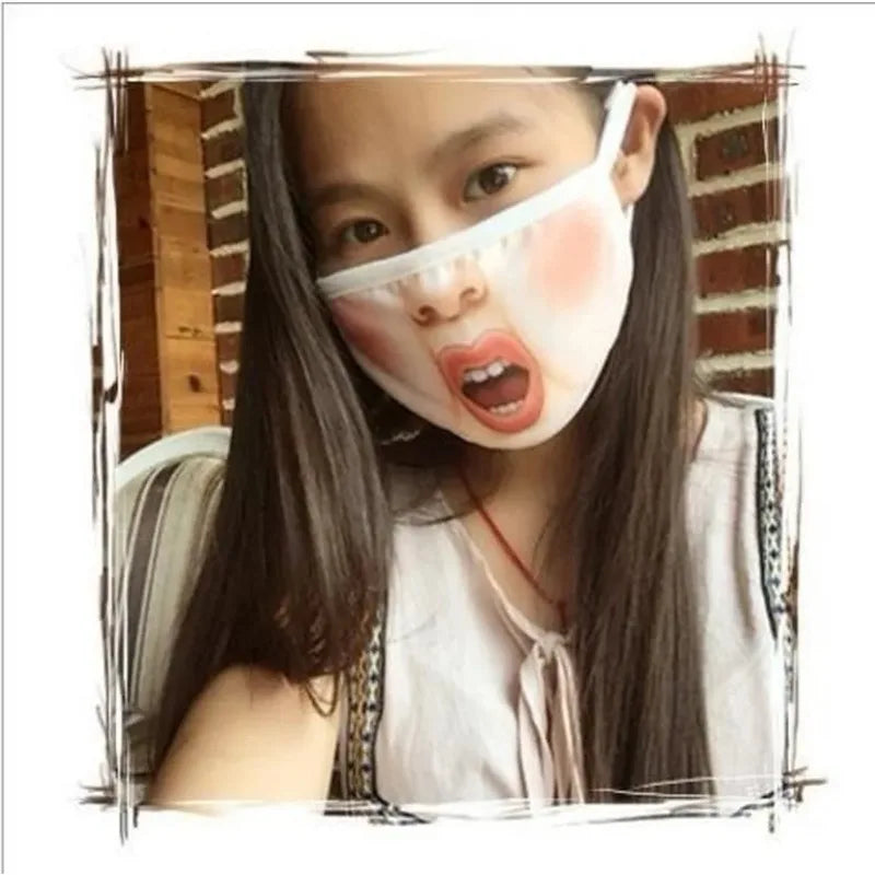 3D Puppy Face Mask – Soft Cotton Funny Unisex Animal Mouth Mask Animal Face Mask Axl