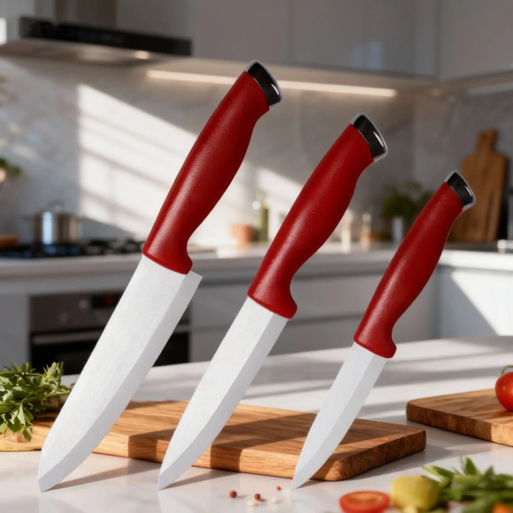 Ceramic Kitchen Knife – Sharp Multi-Purpose Fruit & Chef Knife Ceramic Kitchen Knife Axl