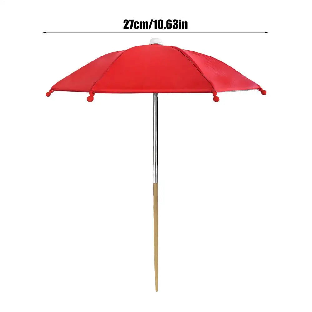 Adjustable Plant Shade Umbrella – UV & Waterproof Garden Parasol Garden Shade Parasol Axl Red