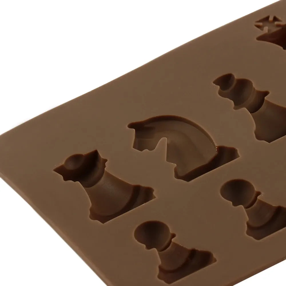 Silicone Chess Piece Mold – Chocolate, Candy & Jelly Baking Silicone Baking Mould Axl