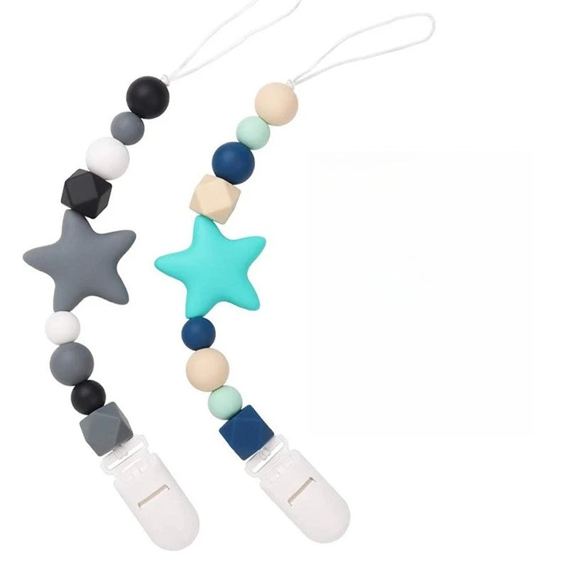 2-Pack Silicone Beaded Keychain DIY Craft Kit – Colorful Gift Beaded Keychain Kit Axl