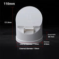 PVC Floor Drain Cover 50–160mm | Anti-Odour Pipe Valve Floor Drain Cover Axl 110cm