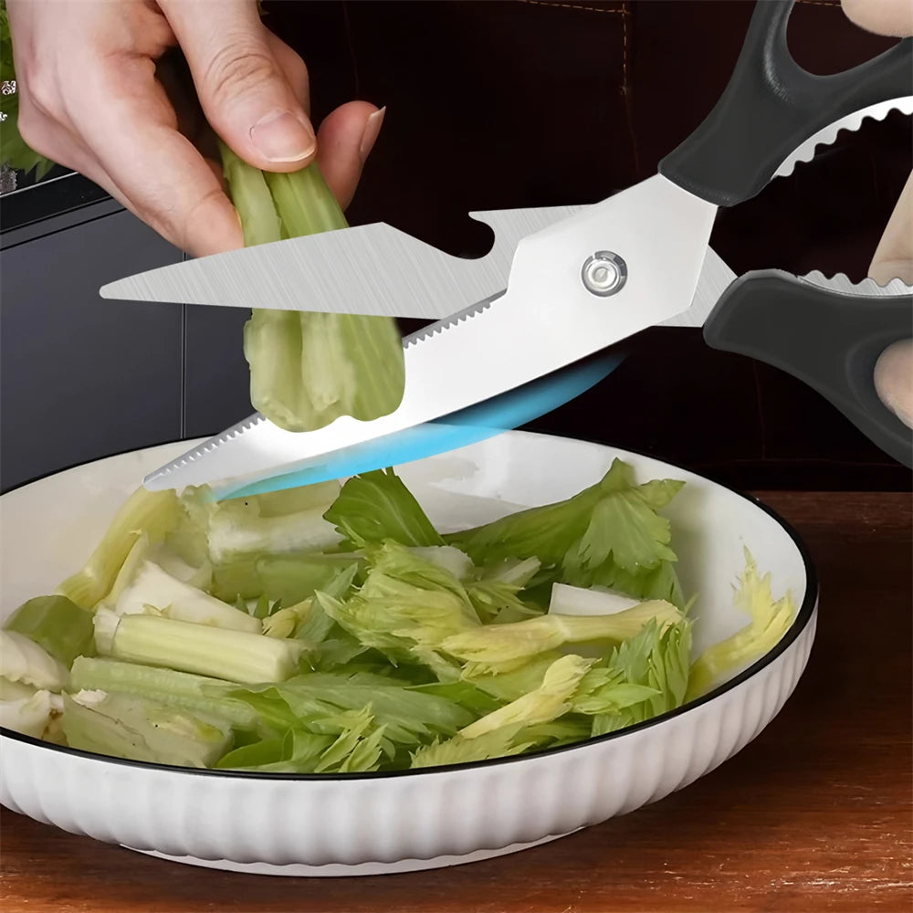 Multipurpose Kitchen Scissors – Ergonomic BBQ Food Shears Kitchen Scissors Axl