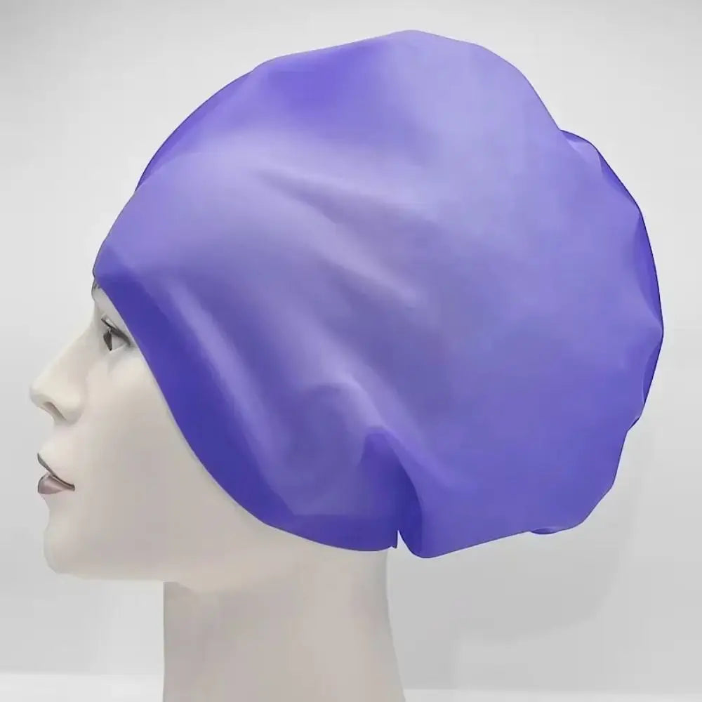 Silicone Swim Cap – Waterproof Snorkeling Cap for Women Swim Cap Axl