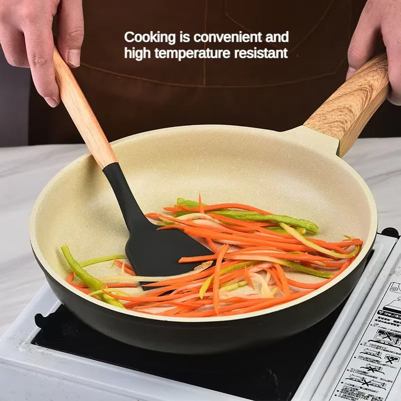 12-Pc Silicone Kitchen Utensil Set – Non-Stick Cooking Tools Silicone Utensil Set Axl